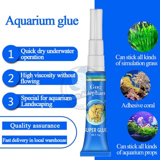 5g Coral Frags Water Plant Moss Fixed to Rock Aquarium Instant Glue Quick Attach Adhesive Superglue