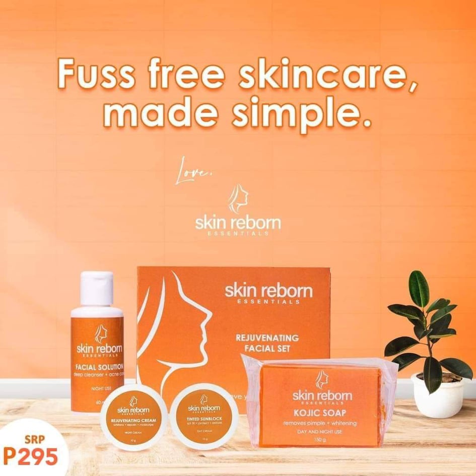 Authentic SKIN REBORN REJUVENATING SET Shopee Philippines