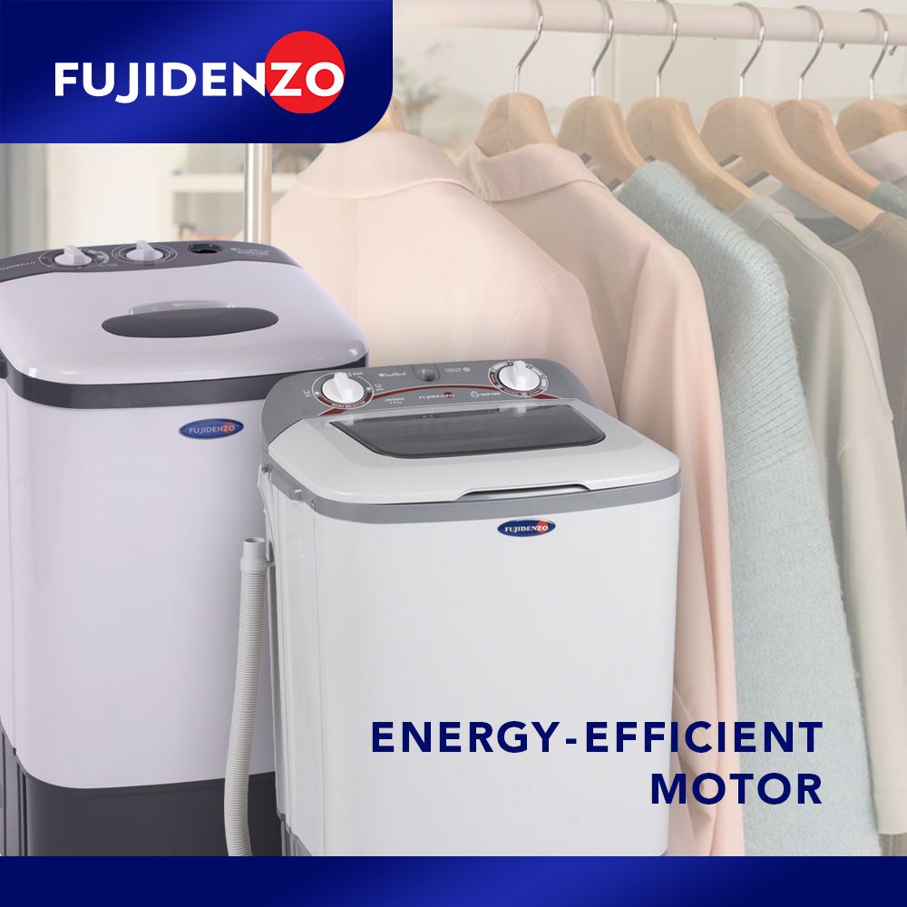 Fujidenzo 7.8 kg Single Tub Washing Machine BWS780 (Gray) Shopee