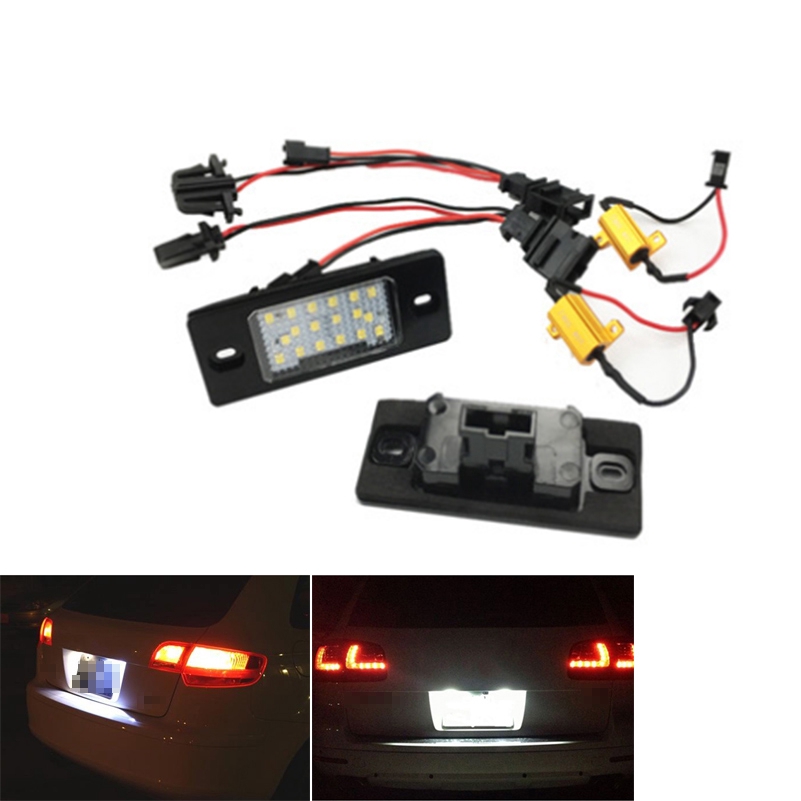 led car plate