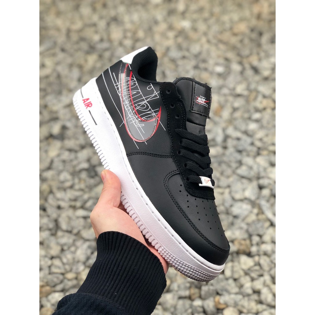 air force 1 low script swoosh