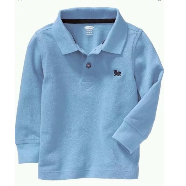 old navy long sleeve polo