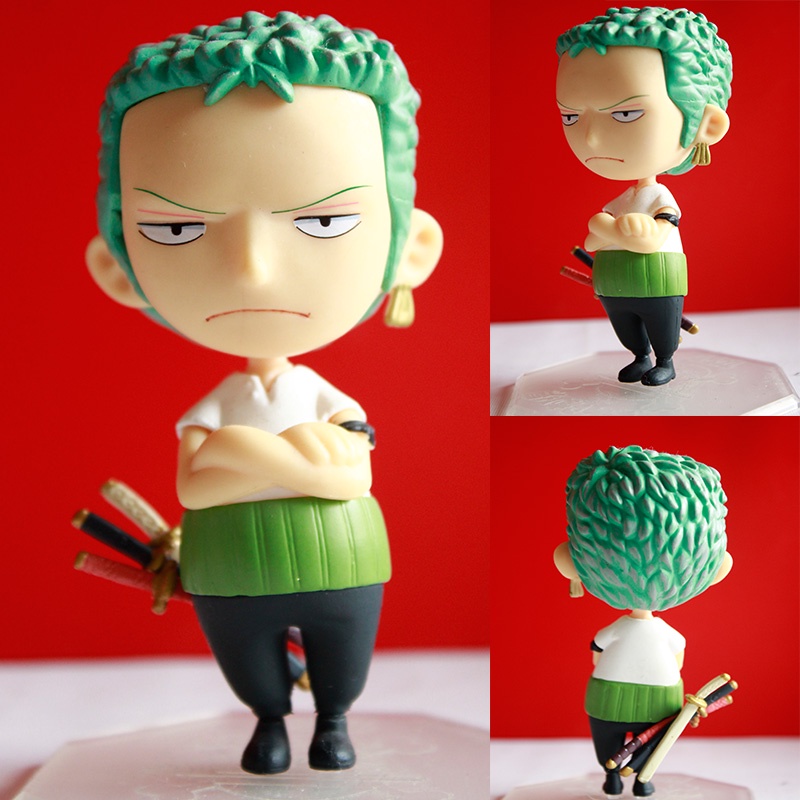 Japanese anime spot Sailing One Piece Q version cute Zoro PVC hand-made ...