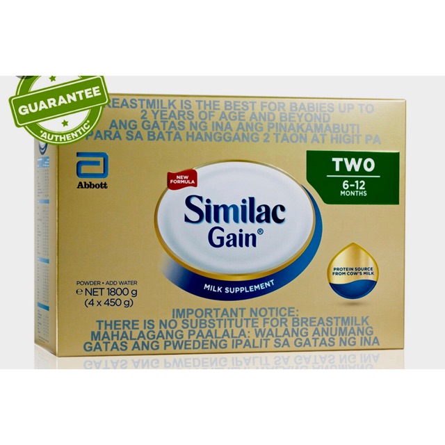 similac milk for 6 to 12 months