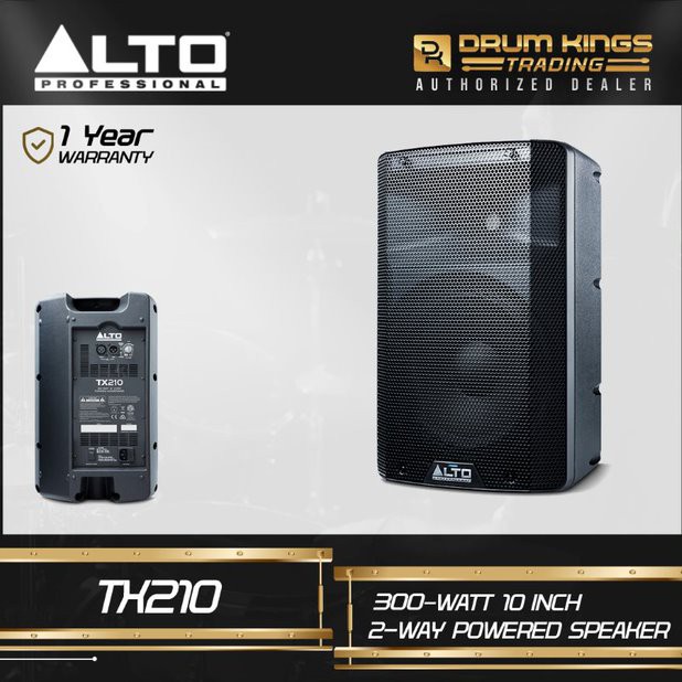 TS410 Alto - Enceinte bi-amplifiée 1000w RMS avec processeur et bluetooth