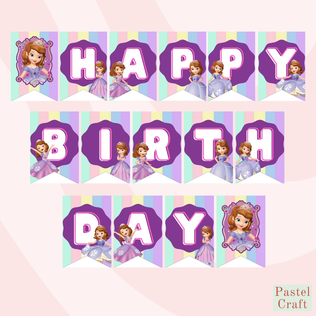 Sofia the First Customized Banner (Message us before you order. Price ...