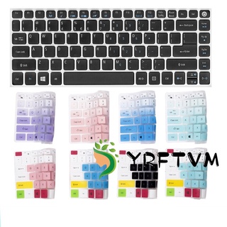 14 inch Acer Aspire A314-32 Aspire E14 E1 E5 ES 14 Silicone laptop keyboard cover protector For Acer Aspire E5-473G ES1- #7