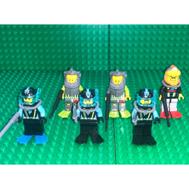 Lego Minifigures Aquazone Aquaraiders Minifigs Variety Shopee Philippines