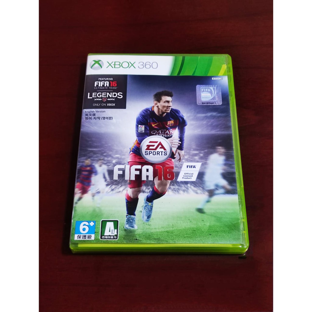 Fifa 16 Xbox 360 Game Shopee Philippines