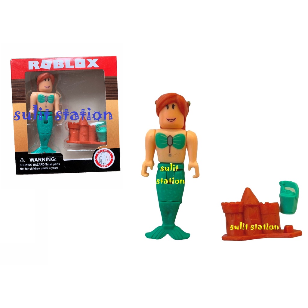 ROBLOX robloxx GIRL MERMAID BLOCKS LEGO like MINIFIGURES TOY FIGURES ...