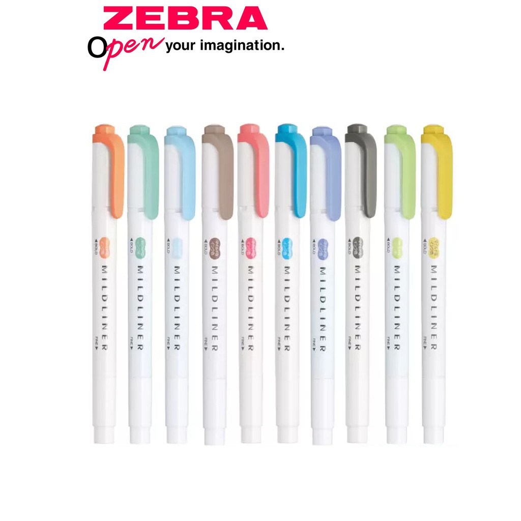 Zebra Highlighter MILDLINER Dual Tip WKT7 (1 Pc) Shopee Philippines