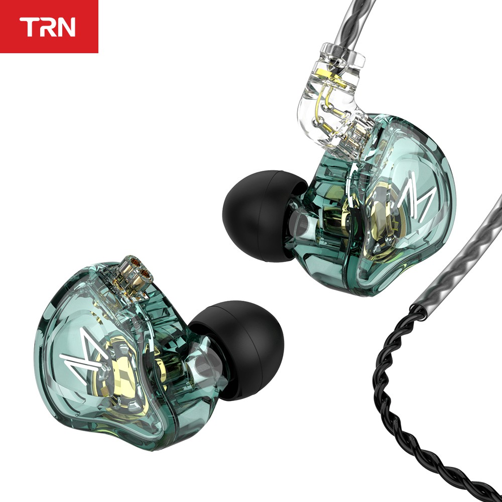 TRN MT1 HiFI 1DD Dynamic Inear Earphone Drive HIFI Bass Metal Monitor