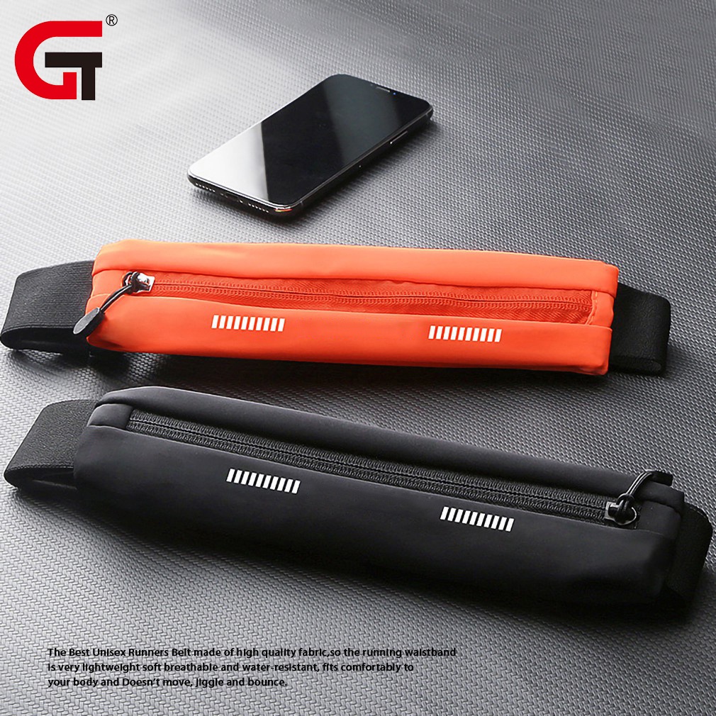 Waterproof Sport Belt Bag With Earphone Hole Running Shopee Philippines