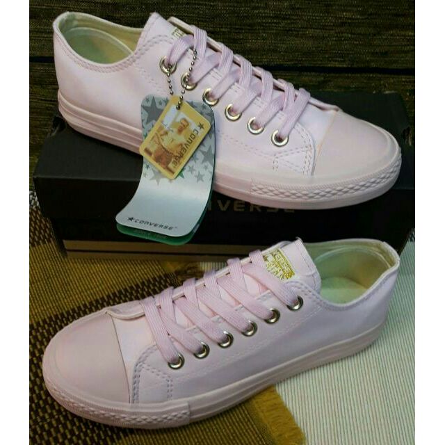 kitten pupil Angry Converse Nude Leather Lilac Mousse Pink | Shopee Philippines