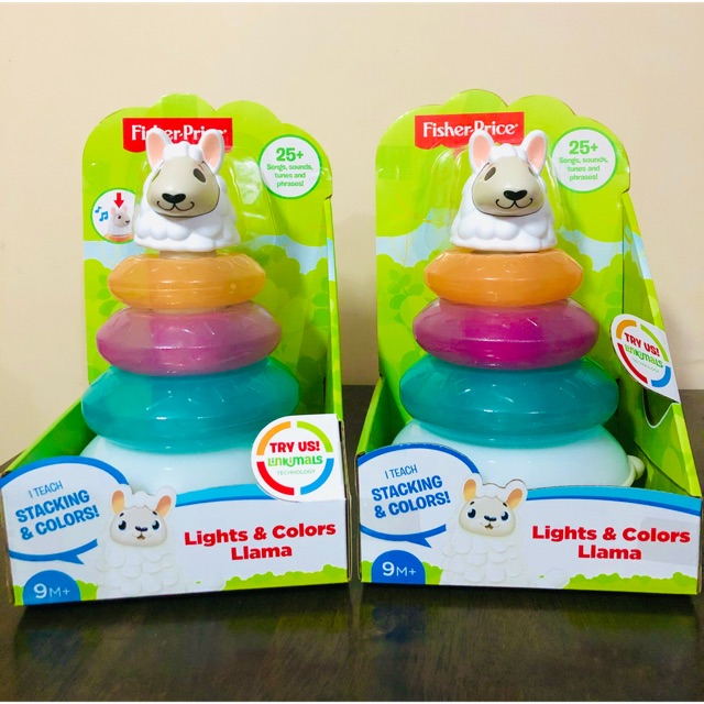 fisher price stacking llama