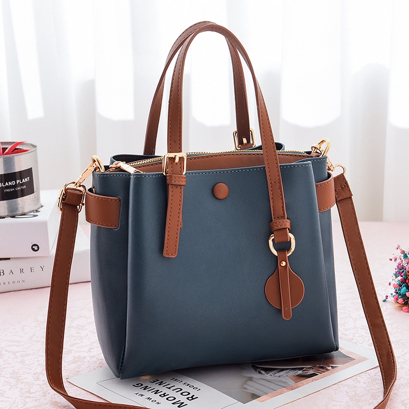 Luxury PU Leather Women's Sling Shoulder Bags Messenger Bag Big ...