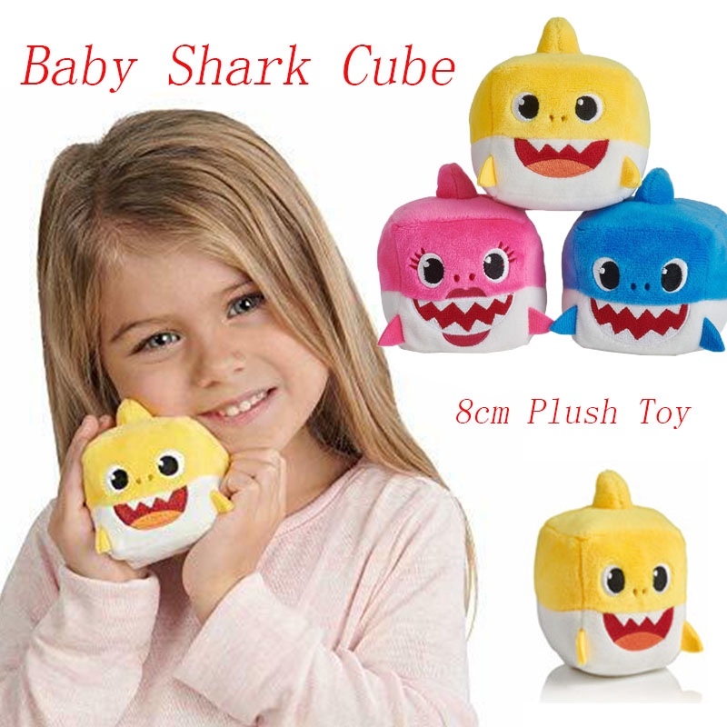 baby shark cube plush