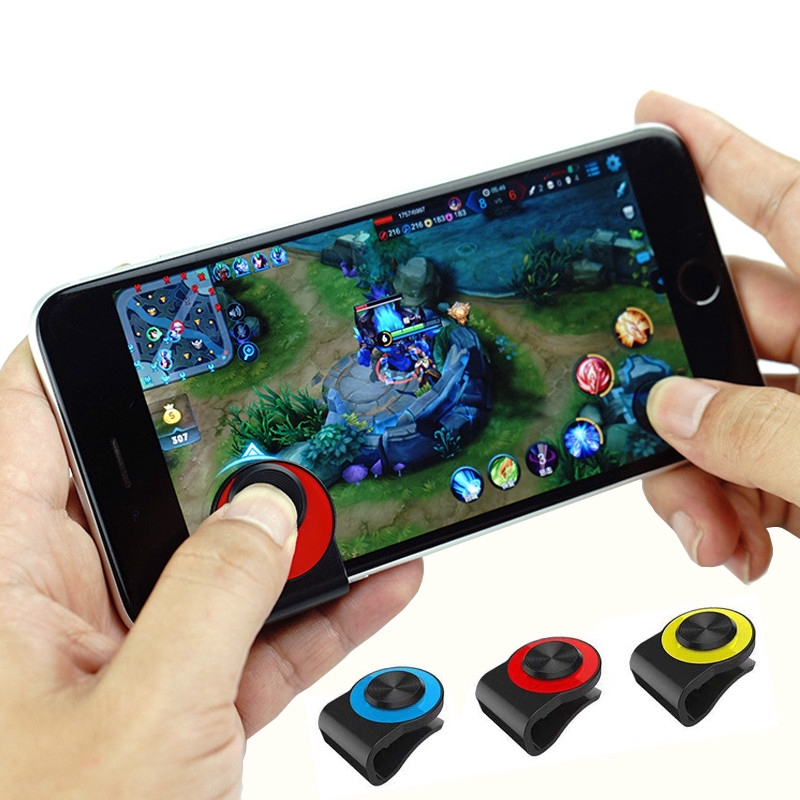 Mobile Phone Joystick Gamepad Mini Touch Screen Gaming Triggers Control PUBG pad For iPhone Android | Shopee Philippines