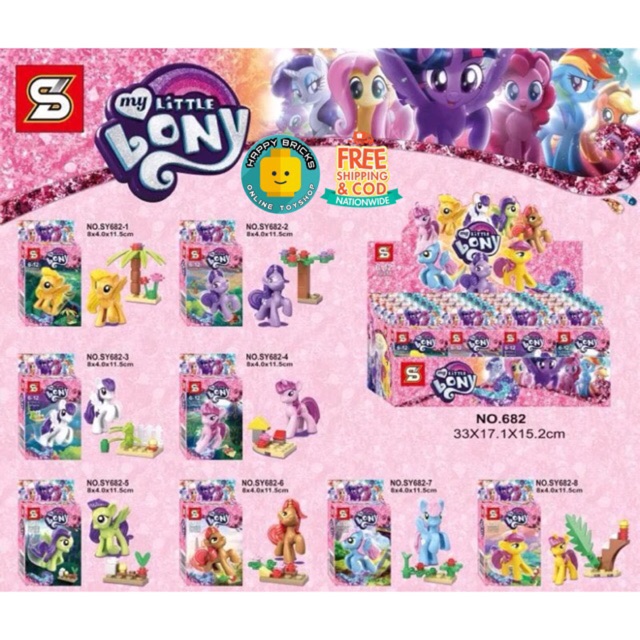 my little pony building blocks