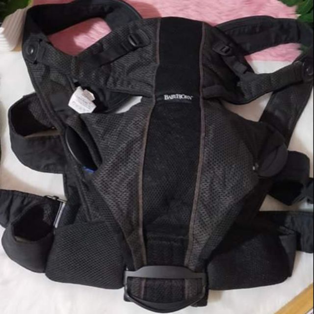 babybjorn baby carrier miracle black mesh