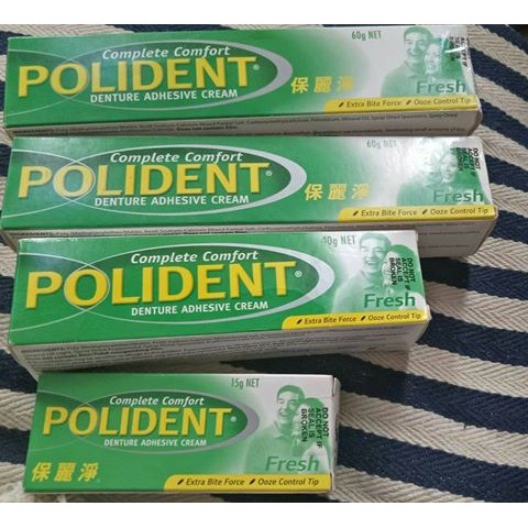 Polident Denture Adhesive Cream | Shopee Philippines