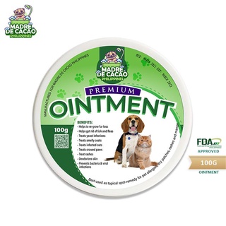Madre De Cacao PH Premium Topical Organic Ointment 100g FDA Approved for Dogs and Cats
