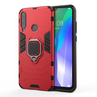 Huawei Y6P Case Silicone Hard Plastic Armor Back Cover Phone Case