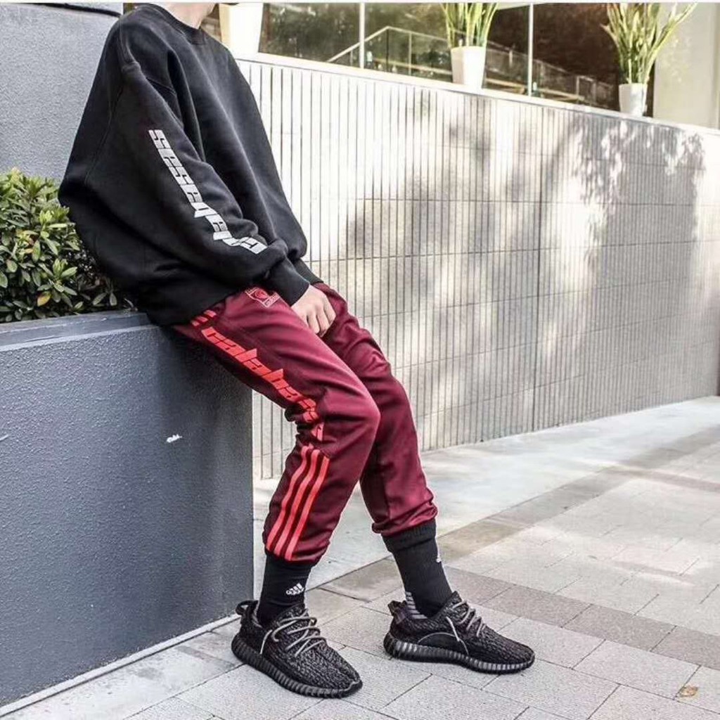 yeezy with adidas pants