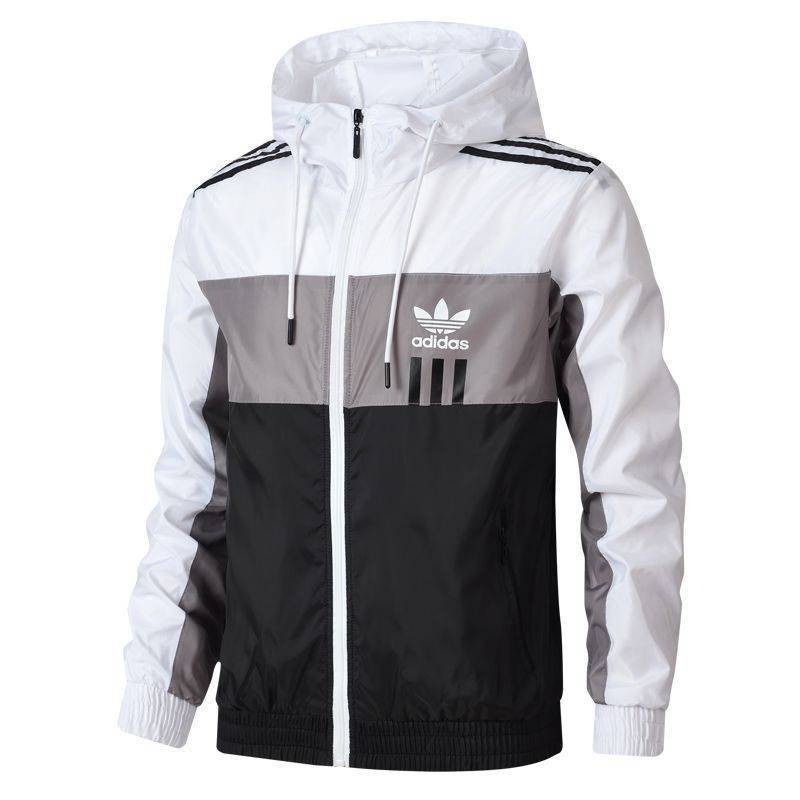 adidas men's jacket with hood