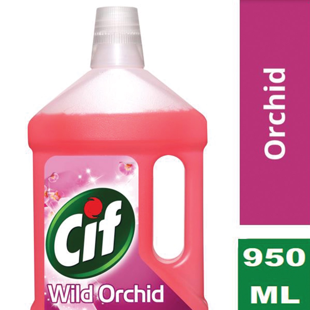 Cif Antibacterial Floor Cleaner Orchid 950 ml Shopee Philippines