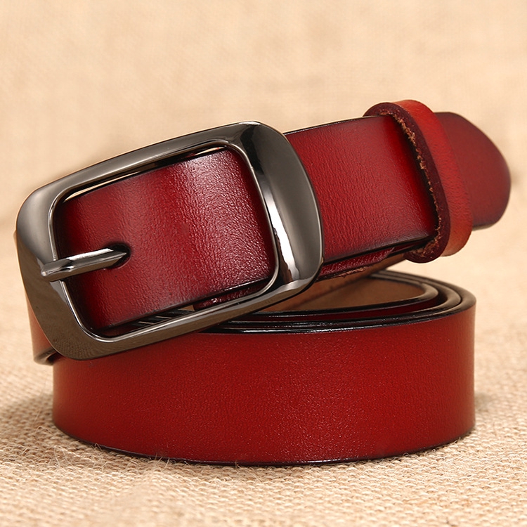 ladies leather belts