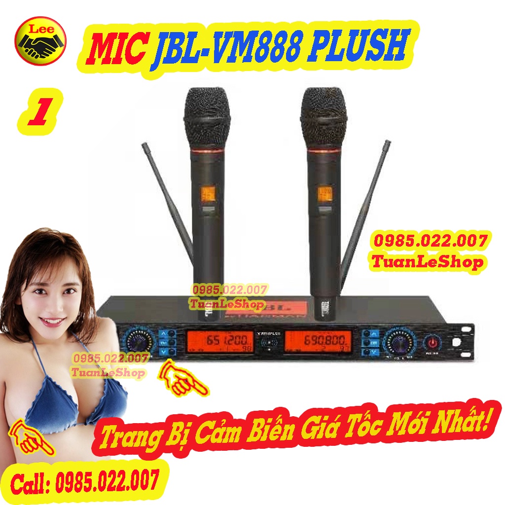 Jb L Wireless Microphone VM888 PLUSH Premium Product With Speed