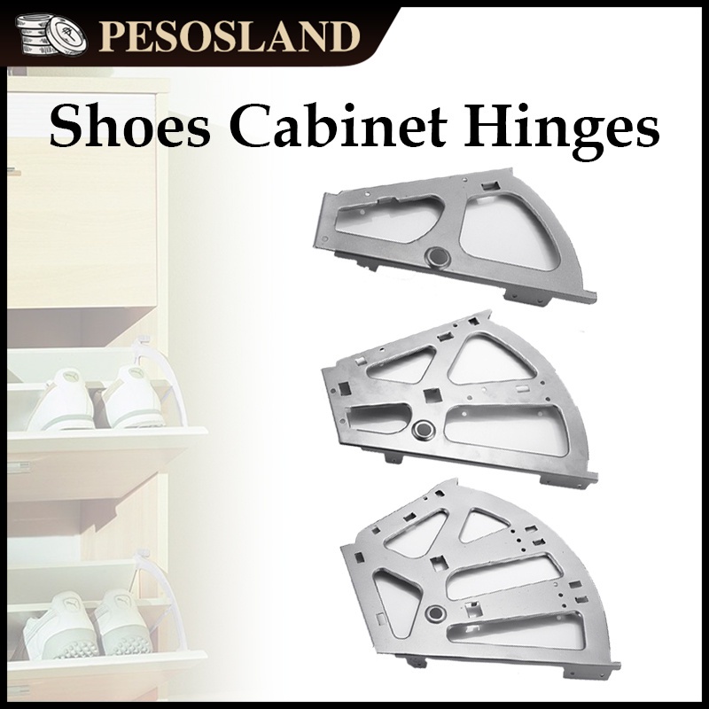 2Pcs Flip Hinges 1/2/3 Layers Shoes Hinge Rack