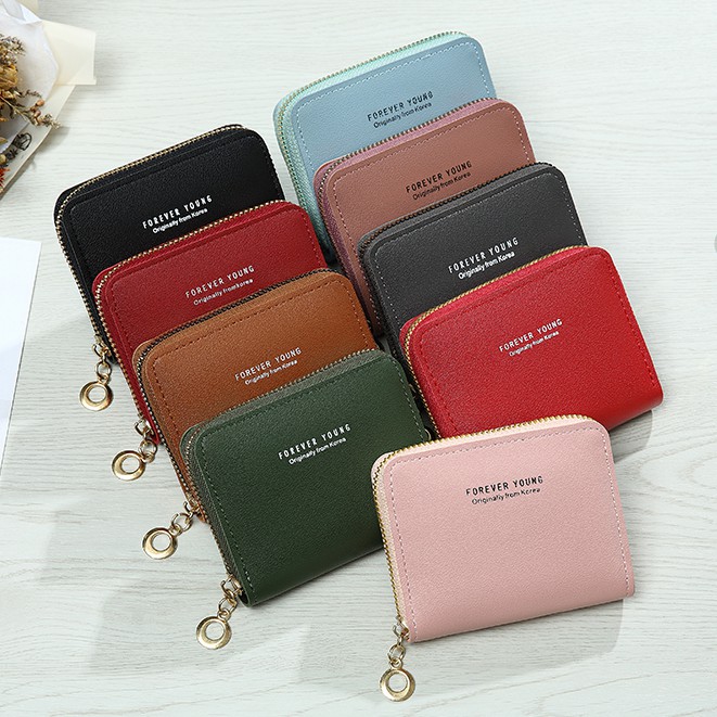 YoYo 6014 ''FOREVER YOUNG'' design Ziper wallet Mini Wallet Coin Purse