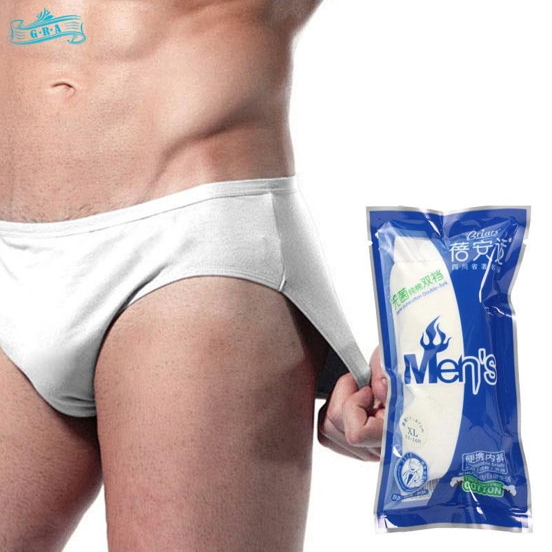 mens disposable cotton underwear