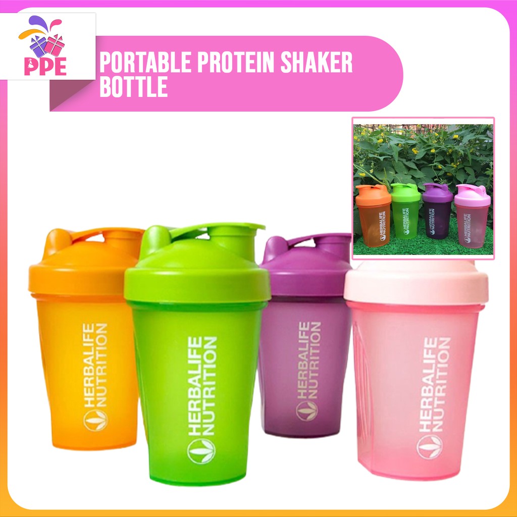 Portable Protein Shaker Bottle Herbalife Nutrition Water Cup 400ML Shopee Philippines