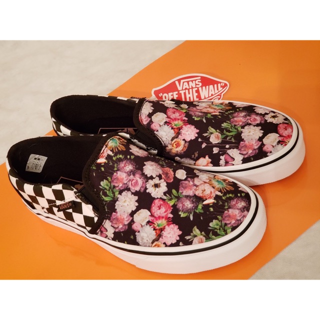 womens vans floral