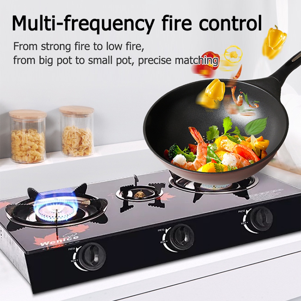 Gas Stoves Household gas stove Desktop gas stove Thicker panel, blade