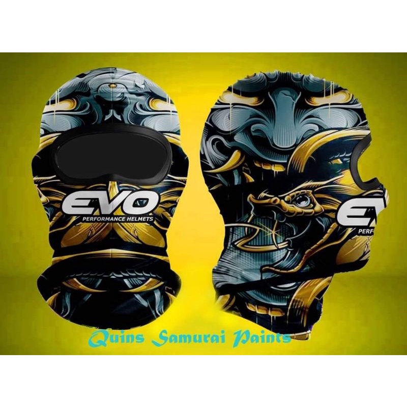 Balaclava Full Face Mask Nylon Spandex Evo Gold Shopee Philippines