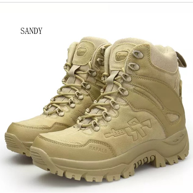 JUTA Men's Tactical Army Battle Combat Boots Military Shoes 4TEH ...