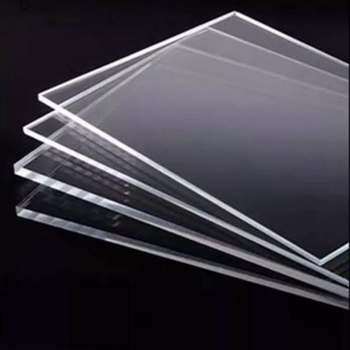 Acrylic Sheet Pre Cut Sizes CLEAR (2MM) Transparent for Glass Painting DIY Arts Crafts Boxes Plastic