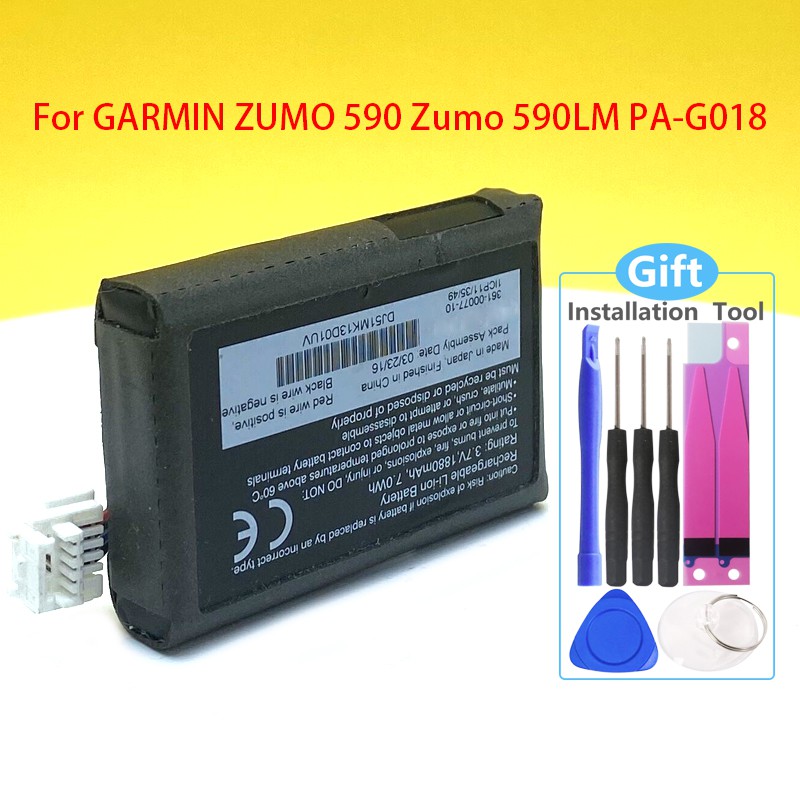 Batteria Ricambio CELLONIC 1880mAh Per Garmin Zumo 660, Zumo 660LM E Compatibili – Autonomia Lunga E Qualità Tedesca