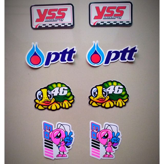 Car Stickers 1 Set Has 2 Sheets Shopee Philippines