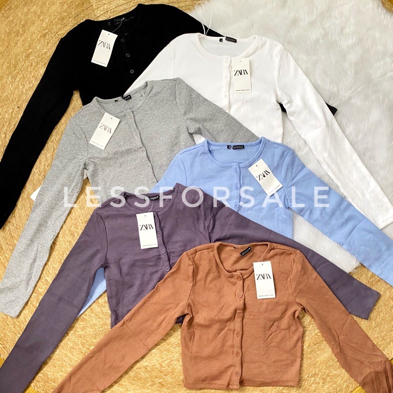 zara ribbed cardigan