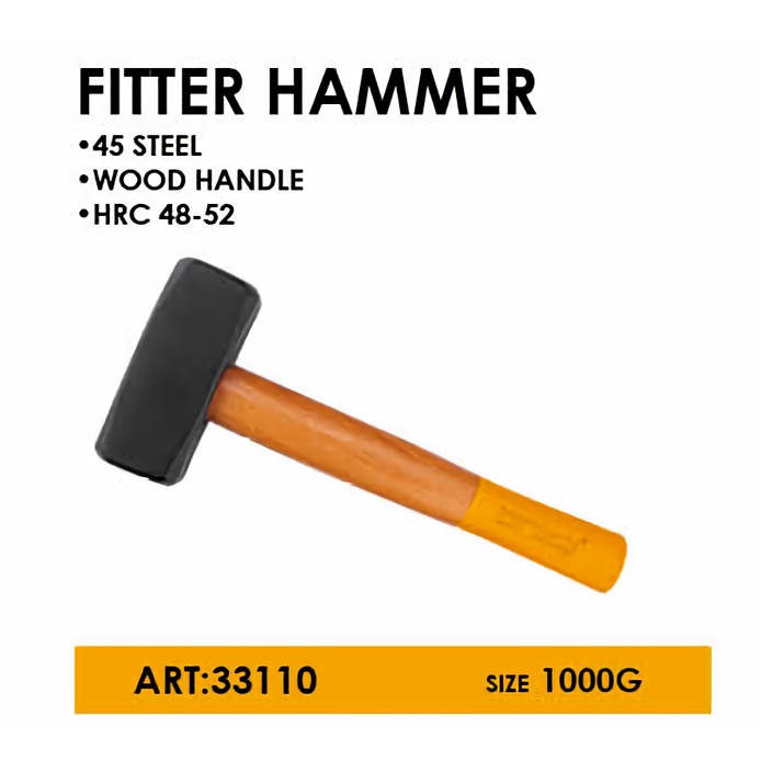 Dingqi Fitter Hammer with Wood Handle Hammer 45 Steel Heavy Duty Hammer Shopee Philippines