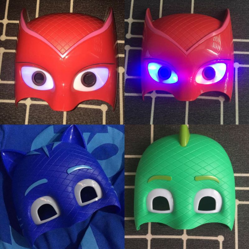 PJ Mask Owlette, Gekko and Cat Boy (Mask) for kids | Shopee Philippines