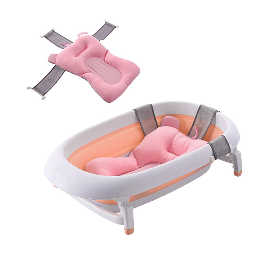 Non Slip Baby Bath Seat For Sink Baby Bathtub Pillow Baby Shower