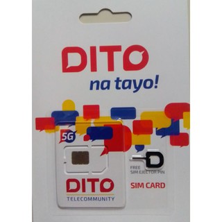 DITO SIM & Load Regular 199 Package | Shopee Philippines