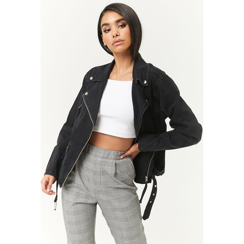 forever 21 moto jeans