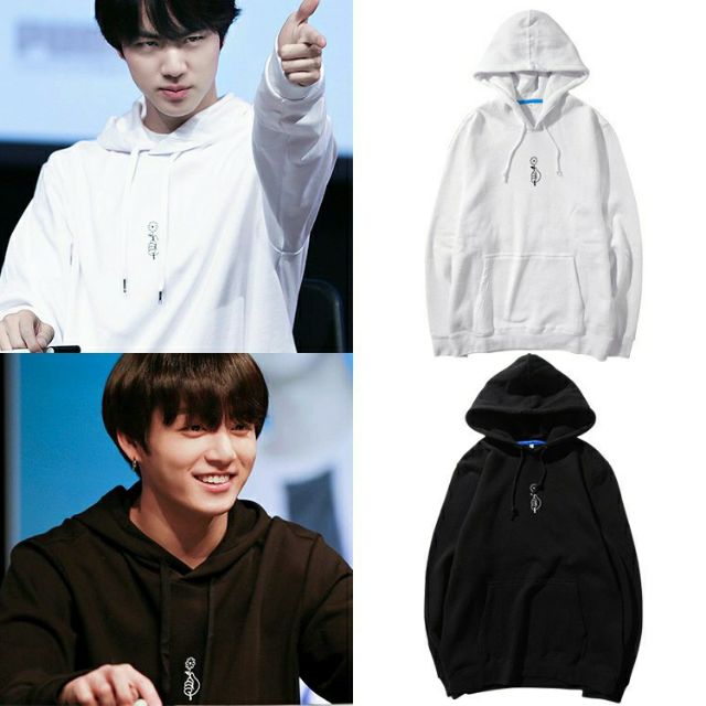 jungkook grey puma hoodie